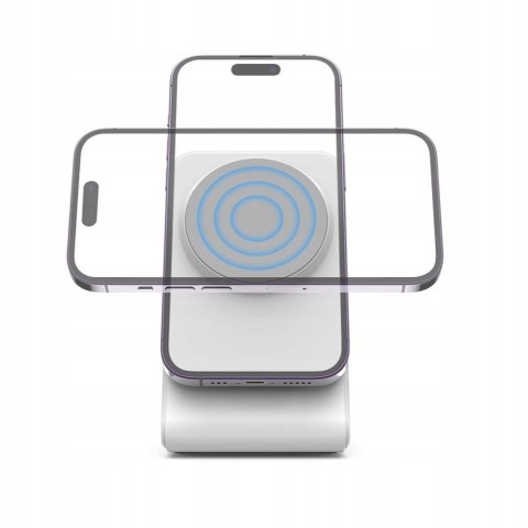 TECH-PROTECT QI15W-A38 MAGNETIC MAGSAFE WIRELESS CHARGER WHITE Tech-Protect