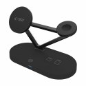TECH-PROTECT QI15W-A41 3IN1 MAGNETIC MAGSAFE WIRELESS CHARGER BLACK Tech-Protect