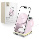 TECH-PROTECT QI15W-A43 3IN1 MAGNETIC MAGSAFE WIRELESS CHARGER BABY PINK Tech-Protect