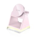 TECH-PROTECT QI15W-A43 3IN1 MAGNETIC MAGSAFE WIRELESS CHARGER BABY PINK Tech-Protect
