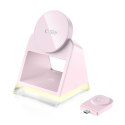 TECH-PROTECT QI15W-A43 3IN1 MAGNETIC MAGSAFE WIRELESS CHARGER BABY PINK Tech-Protect