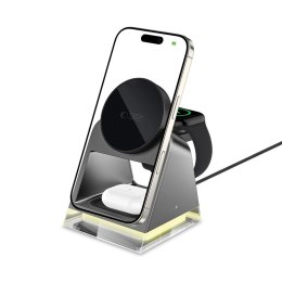 TECH-PROTECT QI15W-A43 3IN1 MAGNETIC MAGSAFE WIRELESS CHARGER BLACK Tech-Protect
