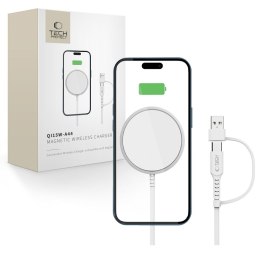 TECH-PROTECT QI15W-A44 MAGNETIC MAGSAFE WIRELESS CHARGER WHITE Tech-Protect