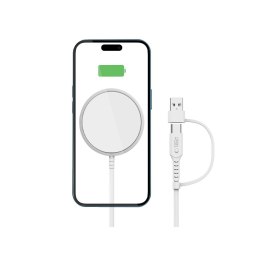 TECH-PROTECT QI15W-A44 MAGNETIC MAGSAFE WIRELESS CHARGER WHITE Tech-Protect