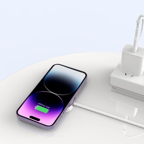 TECH-PROTECT QI15W-A44 MAGNETIC MAGSAFE WIRELESS CHARGER WHITE Tech-Protect