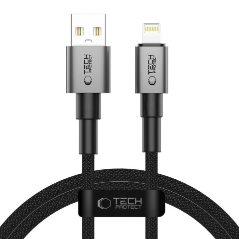 TECH-PROTECT ULTRABOOST DNA LIGHTNING CABLE 15W/3A 100CM IRON GREY Tech-Protect