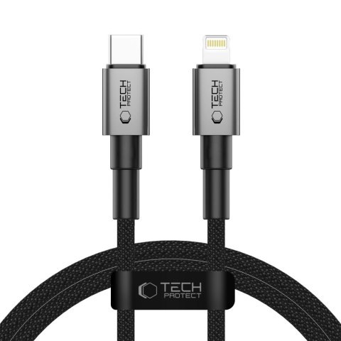 TECH-PROTECT ULTRABOOST DNA LIGHTNING CABLE PD 27W / 3A 100CM IRON GREY Tech-Protect