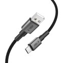 TECH-PROTECT ULTRABOOST DNA TYPE-C CABLE 15W/3A 200CM IRON GREY Tech-Protect