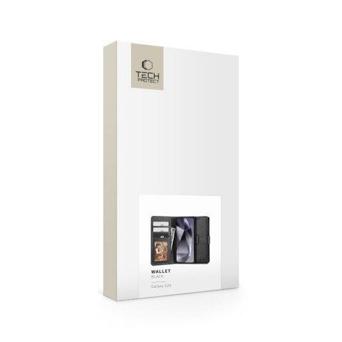 TECH-PROTECT WALLET GALAXY S25 BLACK Tech-Protect