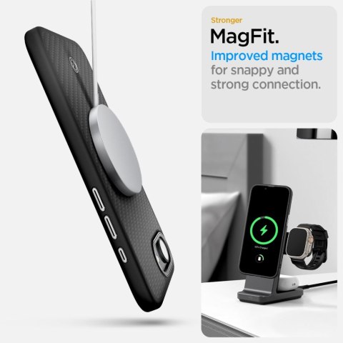 SPIGEN ENZO ARAMID MAG MAGSAFE IPHONE 16E / 17E MATTE BLACK Spigen