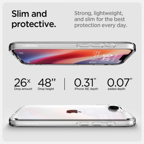 SPIGEN ULTRA HYBRID IPHONE 16E / 17E CRYSTAL CLEAR Spigen