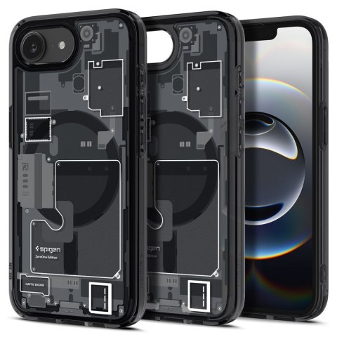 SPIGEN ULTRA HYBRID MAG MAGSAFE IPHONE 16E / 17E ZERO ONE BLACK Spigen