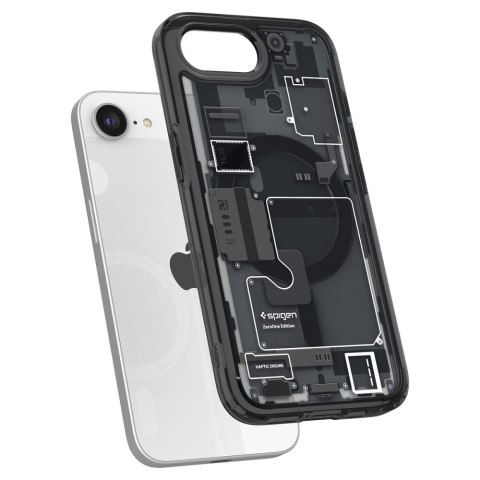 SPIGEN ULTRA HYBRID MAG MAGSAFE IPHONE 16E / 17E ZERO ONE BLACK Spigen