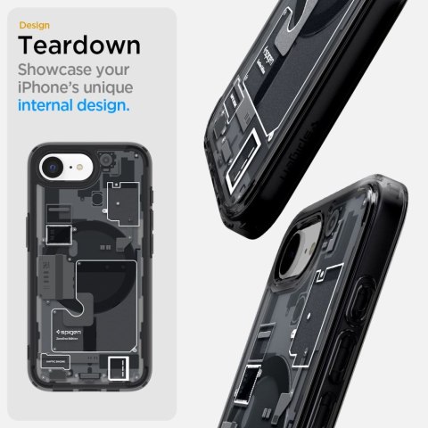 SPIGEN ULTRA HYBRID MAG MAGSAFE IPHONE 16E / 17E ZERO ONE BLACK Spigen