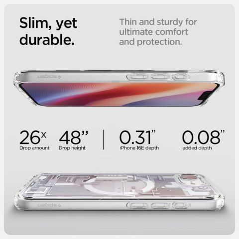 SPIGEN ULTRA HYBRID MAG MAGSAFE IPHONE 16E / 17E ZERO ONE WHITE Spigen