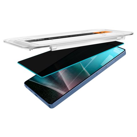 SZKŁO PRYWATYZUJĄCE SPIGEN GLAS.TR "EZ FIT" HD 2-PACK GALAXY S25 ULTRA PRIVACY Spigen