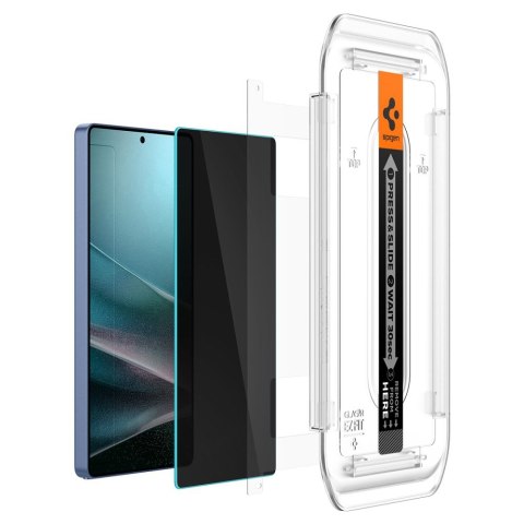 SZKŁO PRYWATYZUJĄCE SPIGEN GLAS.TR "EZ FIT" HD 2-PACK GALAXY S25 ULTRA PRIVACY Spigen