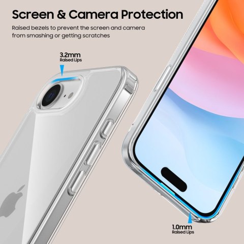 TECH-PROTECT FLEXAIR HYBRID IPHONE 16E / 17E CLEAR Tech-Protect