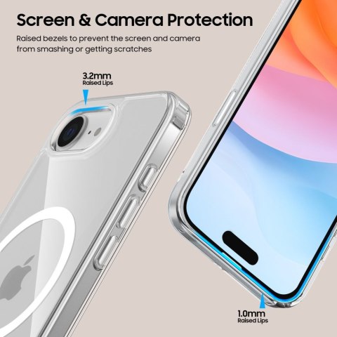 TECH-PROTECT FLEXAIR HYBRID MAGSAFE IPHONE 16E / 17E CLEAR Tech-Protect