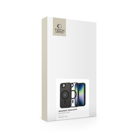 TECH-PROTECT MAGMAT MAGSAFE IPHONE 16E / 17E BLACK/CLEAR Tech-Protect