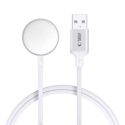TECH-PROTECT MC02 ULTRABOOST MAGNETIC CHARGER CABLE 100CM APPLE WATCH WHITE Tech-Protect