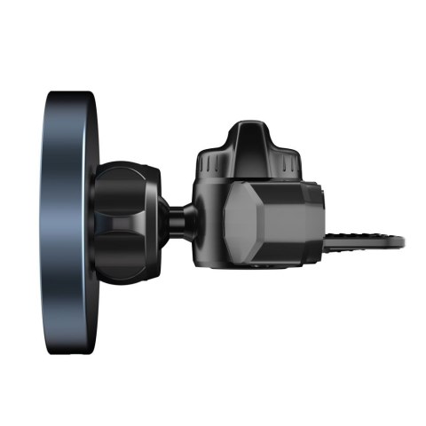 TECH-PROTECT MM15W-V5 MAGNETIC MAGSAFE CD & VENT CAR MOUNT WIRELESS CHARGER 15W BLACK/BLACK Tech-Protect