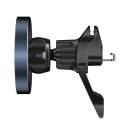 TECH-PROTECT MM15W-V5 MAGNETIC MAGSAFE STABLE VENT CAR MOUNT WIRELESS CHARGER 15W BLACK/BLACK Tech-Protect