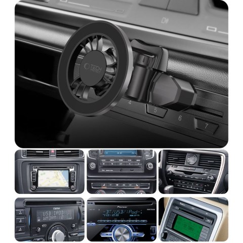 TECH-PROTECT N56 MAGNETIC MAGSAFE CD & VENT CAR MOUNT BLACK Tech-Protect