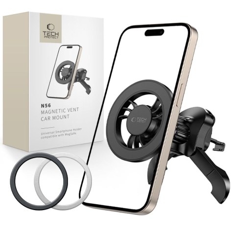 TECH-PROTECT N56 MAGNETIC MAGSAFE STABLE VENT CAR MOUNT BLACK Tech-Protect