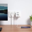 TECH-PROTECT PCL3X4 POWER SOCKET 2 USB & 2 TYPE-C & 3 SOCKET WHITE Tech-Protect