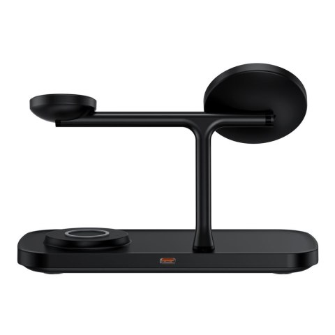 TECH-PROTECT QI15W-A45 3IN1 MAGNETIC MAGSAFE WIRELESS CHARGER BLACK Tech-Protect