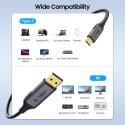 TECH-PROTECT ULTRABOOST CABLE TYPE-C TO DISPLAYPORT 1.4 8K 60HZ 180CM BLACK Tech-Protect
