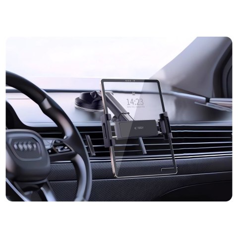 TECH-PROTECT V4 UNIVERSAL WINDSHIELD & DASHBOARD CAR MOUNT FOR TABLET BLACK Tech-Protect