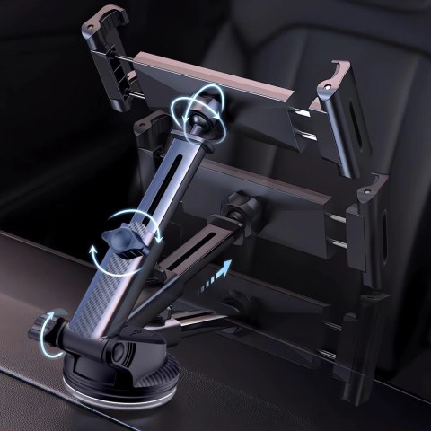 TECH-PROTECT V4 UNIVERSAL WINDSHIELD & DASHBOARD CAR MOUNT FOR TABLET BLACK Tech-Protect