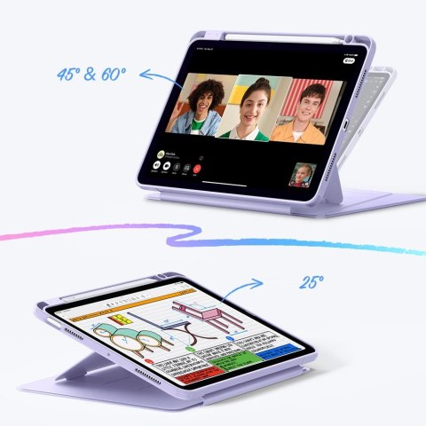 ESR FLIP HYBRID IPAD AIR 10.9" 4 / 5 / 2020-2022 / 11" 6 / 7 / 8 / 2024-2026 PURPLE ESR