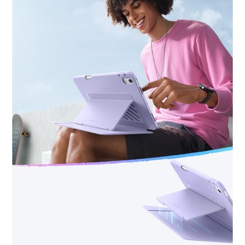 ESR FLIP HYBRID IPAD AIR 10.9" 4 / 5 / 2020-2022 / 11" 6 / 7 / 8 / 2024-2026 PURPLE ESR