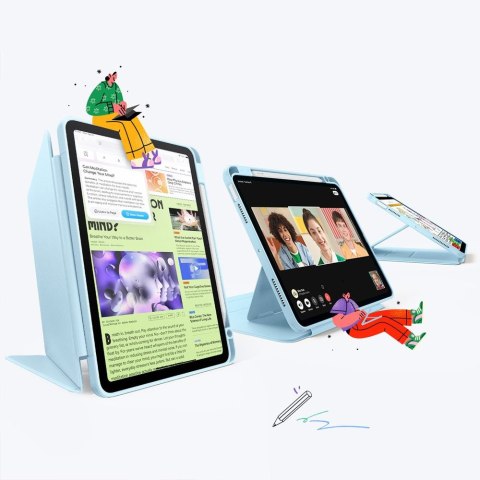 ESR FLIP HYBRID IPAD AIR 10.9" 4 / 5 / 2020-2022 / 11" 6 / 7 / 8 / 2024-2026 SKY BLUE ESR