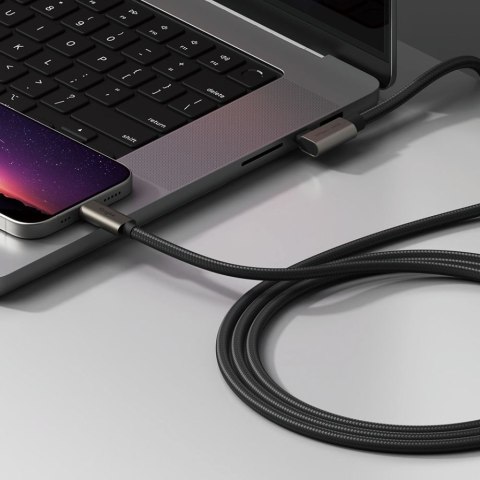 RINGKE USB 3.2 GEN 2X2 TYPE-C 90 DEGREE CABLE PD 240W 200CM BLACK Ringke