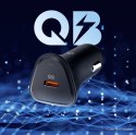 SPIGEN ESSENTIAL EV301 1-PORT CAR CHARGER 30W BLACK Spigen