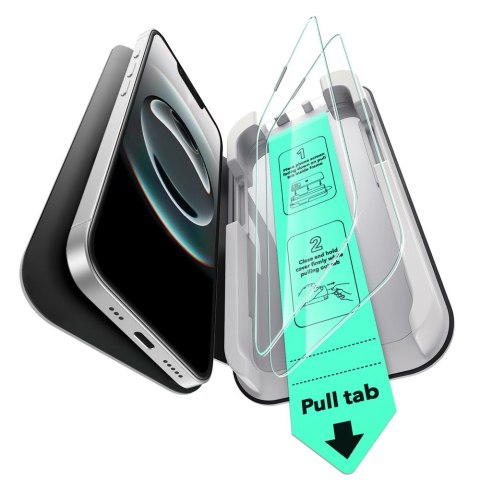 SZKŁO HARTOWANE ESR ULTRAFIT TEMPERED GLASS 2-PACK IPHONE 13 / 13 PRO / 14 / 16E / 17E CLEAR ESR