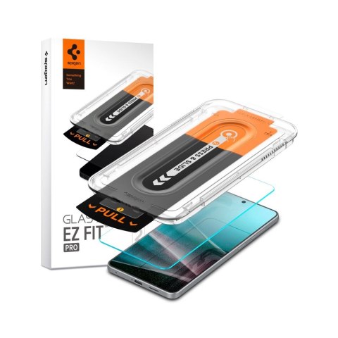 SZKŁO HARTOWANE SPIGEN GLAS.TR "EZ FIT PRO" GALAXY S25 EDGE CLEAR Spigen