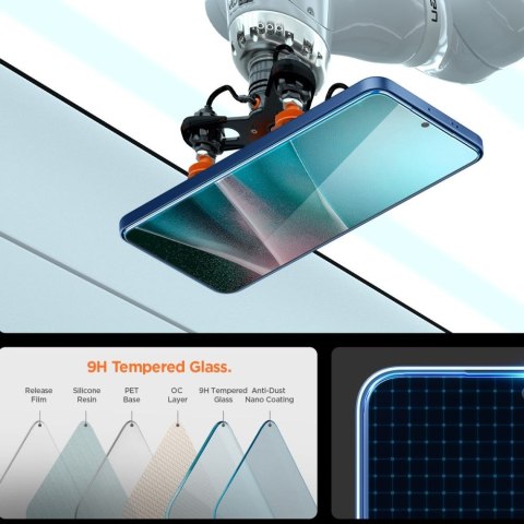 SZKŁO HARTOWANE SPIGEN GLAS.TR "EZ FIT PRO" GALAXY S25 EDGE CLEAR Spigen