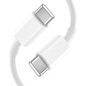 TECH-PROTECT NC20W 1-PORT NETWORK CHARGER PD 20W + TYPE-C CABLE WHITE Tech-Protect