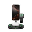 TECH-PROTECT QI15W-A46 3IN1 MAGNETIC MAGSAFE WIRELESS CHARGER BLACK Tech-Protect