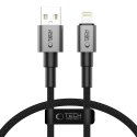 TECH-PROTECT ULTRABOOST DNA LIGHTNING CABLE 12W / 3A 25CM IRON GREY Tech-Protect