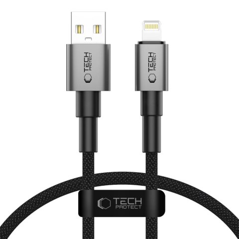 TECH-PROTECT ULTRABOOST DNA LIGHTNING CABLE 12W / 3A 25CM IRON GREY Tech-Protect