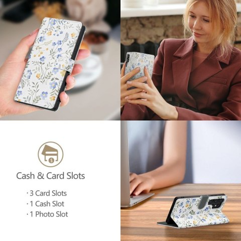 TECH-PROTECT WALLET GALAXY A56 5G SPRING FLOWERS Tech-Protect