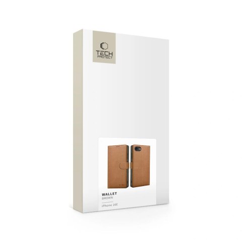 TECH-PROTECT WALLET IPHONE 16E / 17E BROWN Tech-Protect