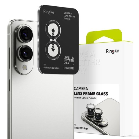 OSŁONA APARATU RINGKE CAMERA FRAME PROTECTOR GALAXY S25 EDGE BLACK Ringke