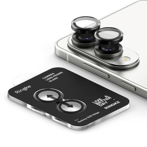 OSŁONA APARATU RINGKE CAMERA FRAME PROTECTOR GALAXY S25 EDGE BLACK Ringke